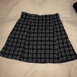 Loft Petite Patterned Circle Skirt